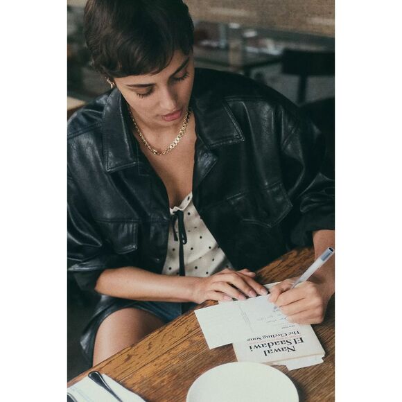 NWT 14k Gold Plated Western Buckle Necklace by Anthropologie - Picture 4 of 12